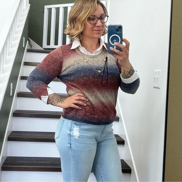 Vintage Alfred Dunner Collared Sweater Sz PM - Picture 8 of 8